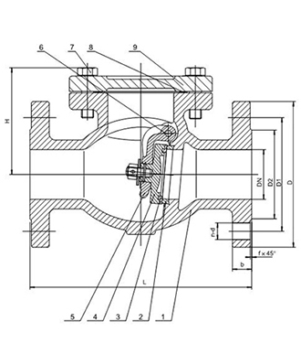 Flanged Swing Check Valve image 2