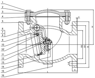 Flanged Swing Check Valve image 2