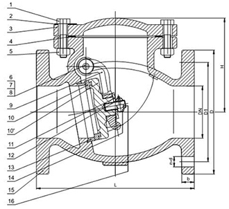 Flanged Swing Check Valve image 2