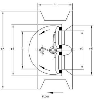Dual Plate Wafer Type Check Valve image 2