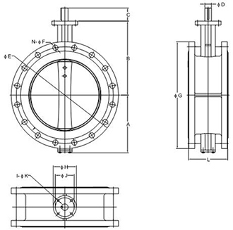 Flanged Butterfly Valve - Concentric Disc image 2