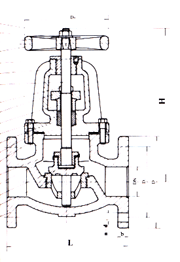 ANSI Cast Iron Globe Valve image 2