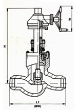 Cast Steel Pressure Seal Globe Valve image 2