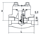 Forged Steel Swing Check Valve image 2