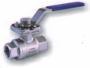 Two-Piece Stainless Steel Ball Valve · 1000 WOG · Mounting Pad